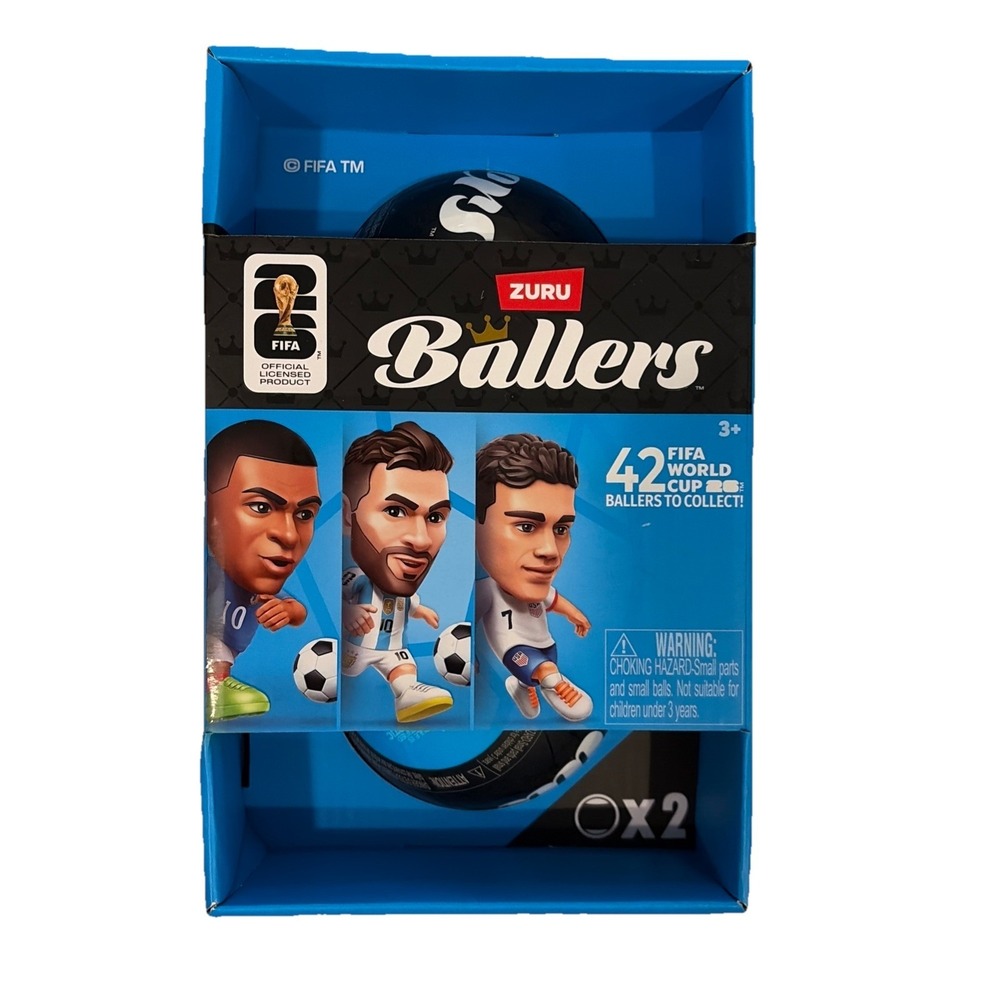 ZURU Ballers FIFA Soccer Figure Official Collectible 2 Pack World Cup Toy